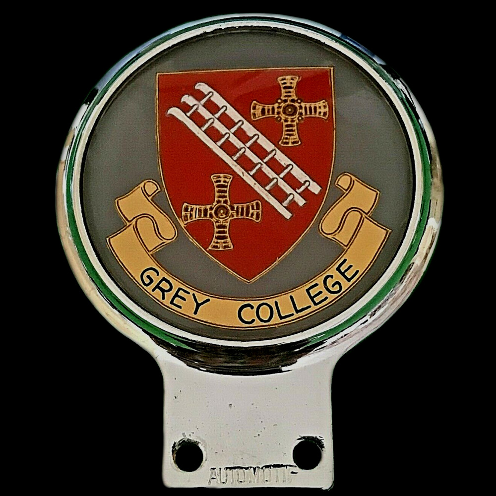 Grey College Durham University car badge